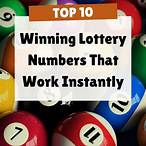 most successful lottery numbers